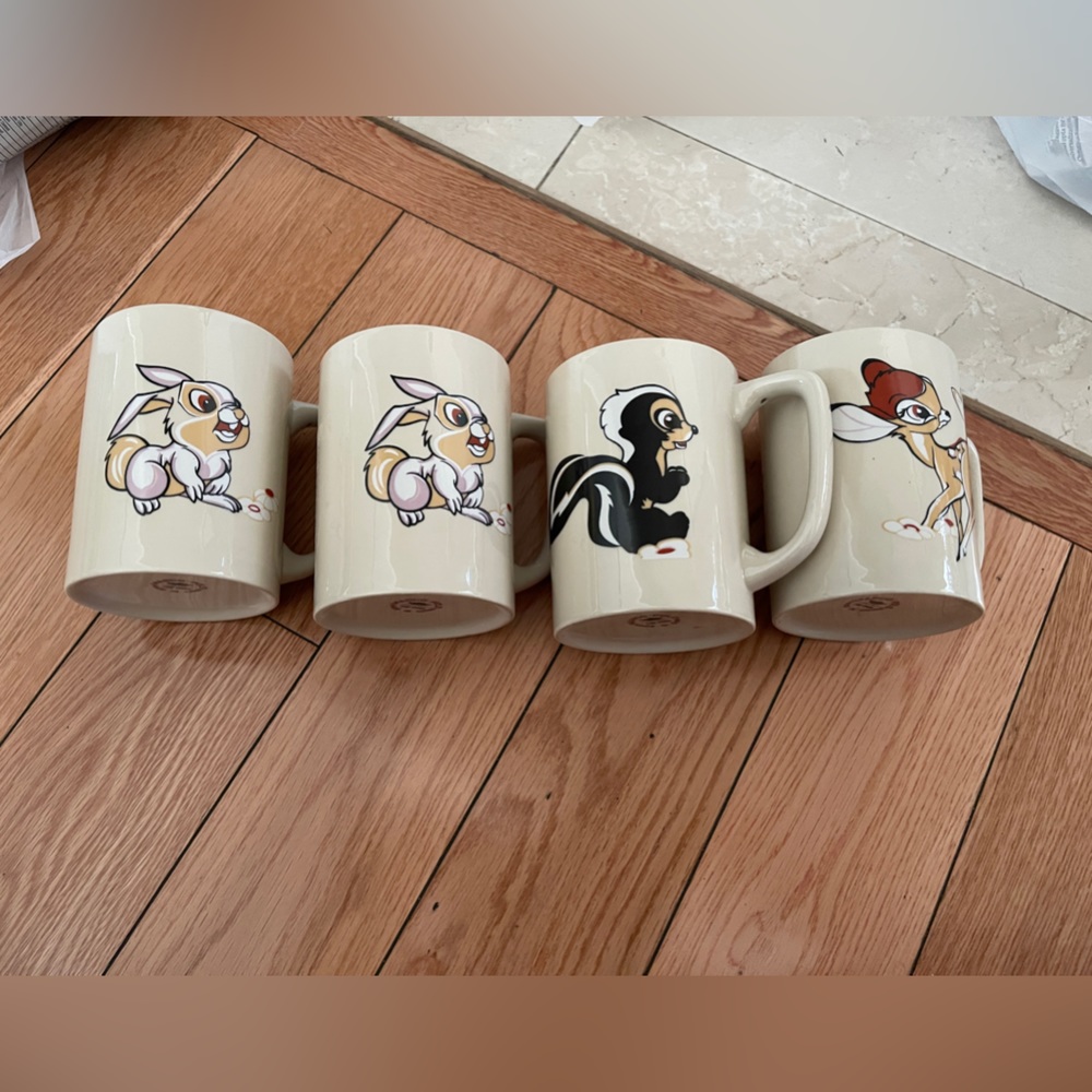 Bambi Cups a Set of 4.
